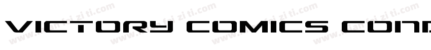 Victory Comics Condensed Ital Conde字体转换